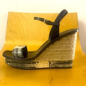 Tory Burch Snakeskin Espadrilles